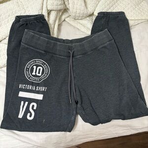 VSX Sport gray & white sweat pants